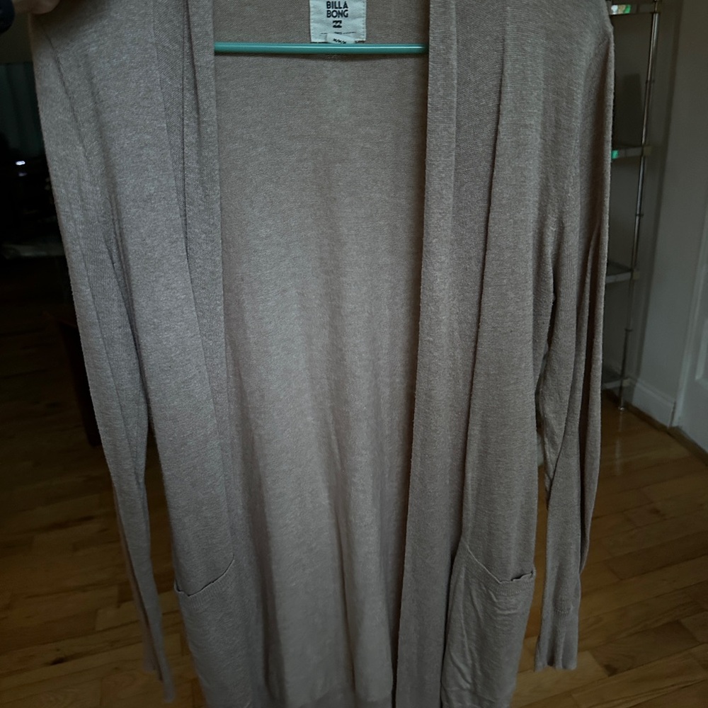 Billabong Tan Cardigan